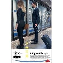 Skywalk Light Gümüş Iyonlu Dize Kadar Dinlendirici Çorap