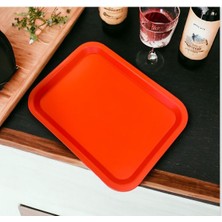 Servis Tepsisi Kırılmaz Kırmızı