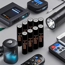 I-Gen A173 80'li Paket Ultra Alkalin Pil 40 Adet LR03 1.5V AAA İnce Kalem Pil + 40 Adet LR6 1.5V AA Kalem Pil