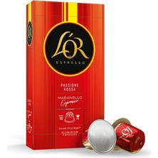 L'or Maranello Espresso Nespresso Uyumlu Alüminyum Kapsül Kahve 20 Kapsül