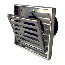 Sakoya Aspiratör Marin 04, Sessiz, Banyo, Wc, Aspiratörü, Baca Çapı 100 Mm. Geri Tepme Klapeli Tavan ve Baca Tipi renk inoks
