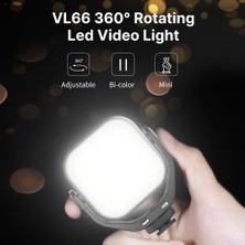 Yunpaly Vıjım VL66 Mini Video LED Işık 6W CRI95 Sonsuz Ayarlı (Yurt Dışından)