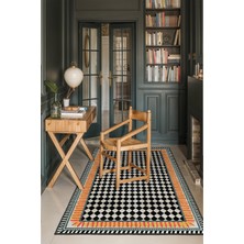 Mackenzie Modern Halı, Makinede Yıkanabilir Kaymaz Taban, Ince Salon Halısı, Mutfak Halısı ve Yolluk