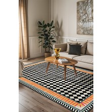 Mackenzie Modern Halı, Makinede Yıkanabilir Kaymaz Taban, Ince Salon Halısı, Mutfak Halısı ve Yolluk