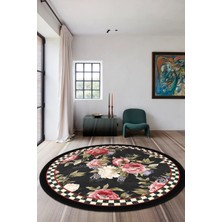 Mackenzie Modern Halı, Makinede Yıkanabilir Kaymaz Taban, Ince Salon Halısı, Mutfak Halısı ve Yolluk