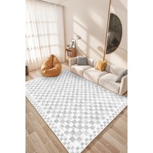Mackenzie Modern Halı, Makinede Yıkanabilir Kaymaz Taban, Ince Salon Halısı, Mutfak Halısı ve Yolluk