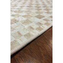 Mackenzie Modern Halı, Makinede Yıkanabilir Kaymaz Taban, Ince Salon Halısı, Mutfak Halısı ve Yolluk