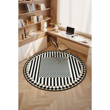 Mackenzie Modern Halı, Makinede Yıkanabilir Kaymaz Taban, Ince Salon Halısı, Mutfak Halısı ve Yolluk