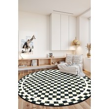 Mackenzie Modern Halı, Makinede Yıkanabilir Kaymaz Taban, Ince Salon Halısı, Mutfak Halısı ve Yolluk