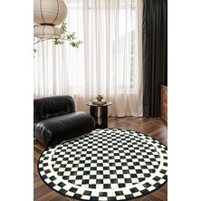 Mackenzie Modern Halı, Makinede Yıkanabilir Kaymaz Taban, Ince Salon Halısı, Mutfak Halısı ve Yolluk