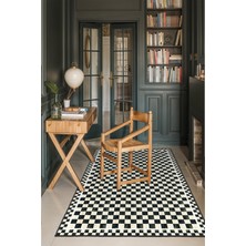 Mackenzie Modern Halı, Makinede Yıkanabilir Kaymaz Taban, Ince Salon Halısı, Mutfak Halısı ve Yolluk