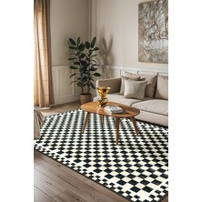 Mackenzie Modern Halı, Makinede Yıkanabilir Kaymaz Taban, Ince Salon Halısı, Mutfak Halısı ve Yolluk