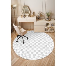 Mackenzie Modern Halı, Makinede Yıkanabilir Kaymaz Taban, Ince Salon Halısı, Mutfak Halısı ve Yolluk