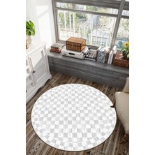 Mackenzie Modern Halı, Makinede Yıkanabilir Kaymaz Taban, Ince Salon Halısı, Mutfak Halısı ve Yolluk