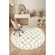 Mackenzie Modern Halı, Makinede Yıkanabilir Kaymaz Taban, Ince Salon Halısı, Mutfak Halısı ve Yolluk