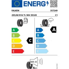 Falken 205/60 R16 Tl 96V Xl Ziex ZE320 Oto Yaz Lastiği ( Üretim Yılı : 2025 )