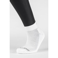 Maraton 3'Lü Unisex   Beyaz Çorap