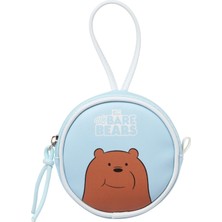 We Bare Bears Lisanslı Mini Bozuk Para Çantası (Mavi)