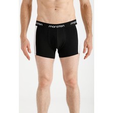 Maraton 2'Lİ Erkek   Siyah Boxer