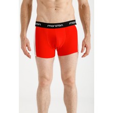 Maraton 2'Lİ Erkek   Kırmızı Boxer
