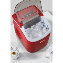 Vosco Eko Set Üstü Buz Makinesi 12 Kg Kırmızı