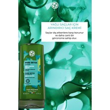 Yves Rocher Yağlı Saçlar İçin (Pure Detox) Arındırıcı Saç Kremi - Vegan-200 ml