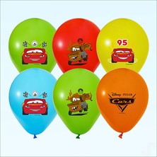Cars Balon, 30 cm  x 5 Adet