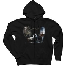 My Dying Bride Siyah Fermuarlı Kapşonlu Sweatshirt