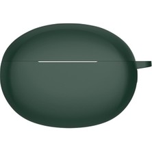 Zszh Oppo Enco X2 Matcha Green Için Silikon Kulaklık Kılıfı (Yurt Dışından)
