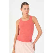 Maraton SlimFit Kadın U Yaka  Kırmızı Atlet