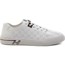 Beyaz Leather Erkek Sneaker E01185510303