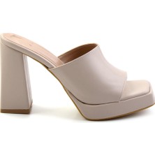 Bambi Bej  Kadın Terlik K04527030209