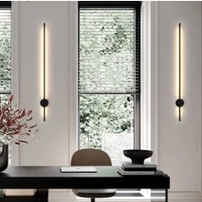 Vonalight Modern Dekoratif LED Duvar Aplik 70CM Siyah 3000K