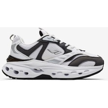 Lescon Axıs Flex Beyaz Siyah Comfort Casual Anatomik Spor Ayakkabısı