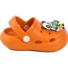 Turuncu Unisex Çocuk Sabo Terlik B