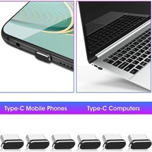 Maxup Iphone 16 -16PLUS - 16PRO - 16PROMAX Toz ve Kir Önleyici Şarj Soketi Koruyucu Tıpa-Silikon