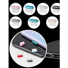 Maxup Iphone 16 -16PLUS - 16PRO - 16PROMAX Toz ve Kir Önleyici Şarj Soketi Koruyucu Tıpa-Silikon