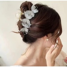 Kelebek Detaylı Kadın Mandal Toka