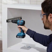 Bosch Professional Gsb 185-LI 2.0 Ah Tek Akülü Kömürsüz Motor Darbeli Matkap + 23 Parça Aksesuar Set - 06019K3102 + Bosch Professional 43 Parça Vidalama Ucu Seti -2607017164