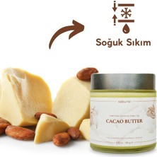 Sabunal Kakao Yağı - Soğuk Sıkım Ham İşlenmemiş Raw Virgin Cacao Butter 100 gr