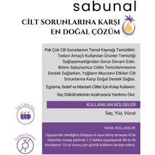 Sabunal Bıttım Sabunu 5 Adet - Cilt Sorunlarına Yönelik, Yoğun Doğal Saç ve Cİlt Bakım Sabunu