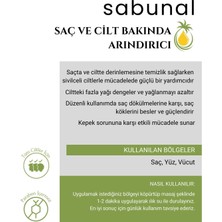 Sabunal Biberiye Sabunu 2 Adet - Saç ve Cilt İçin Arındırıcı Doğal Sabun