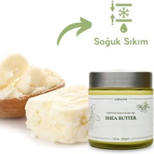 Sabunal Shea Yağı 2 Adet - Soğuk Sıkım Ham Işlenmemiş Raw Virgin Shea Butter