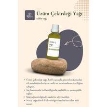 Üzüm Çekirdeği Yağı 50 ml - Cilt ve Tırnak Doğal Bakım Yağı