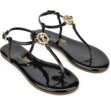 Tkees, Kadın Sandalet 15136ZTK8020 Siyah