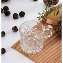 Paşabahçe 55452 Timeless Kulplu Çay Kahve Fincan Kupa 195 cc 2 Adet