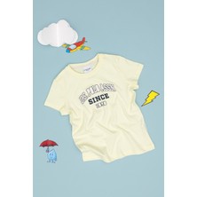 U.S. Polo Assn. Erkek Çocuk Limon Bisiklet Yaka Tişört 50307174-VR035