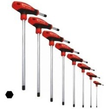 Izeltaş 4920 00 8108 T Tipi Allen Anahtar Takımı 8 Parça