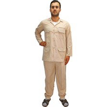 Bej Lüx Safari Erkek Takım