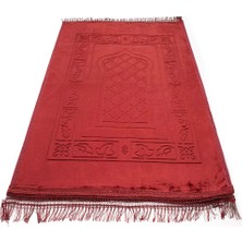 Peluş Seccade Bordo